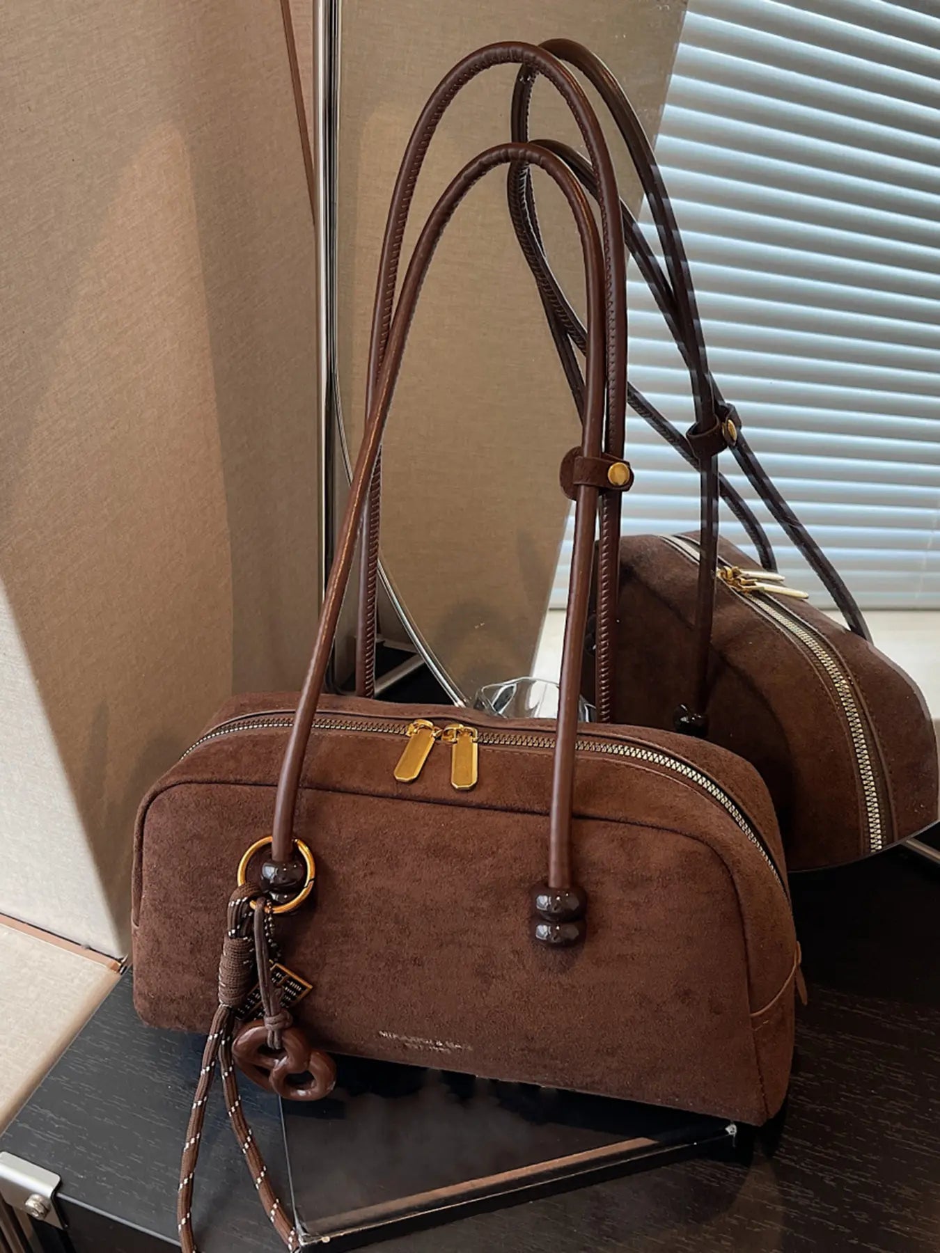 Women's Elegant Solid Color Shoulder Bag, Fashionable Pu Leather Bag for Daily Used, Casual Trendy Versatile High-quality Daily Commuting Bag