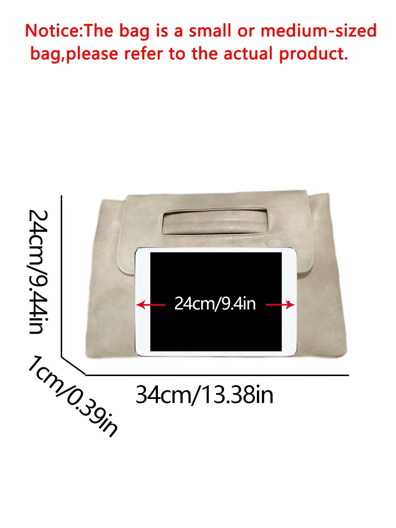 Fashionable textured clutch, soft leather shoulder crossbody bag with sleeve, casual and versatile shoulder envelope bag, simple and atmospheric shoulder crossbody bag, suitable for daily matching and other scenarios, Crossbody Clutch Purse