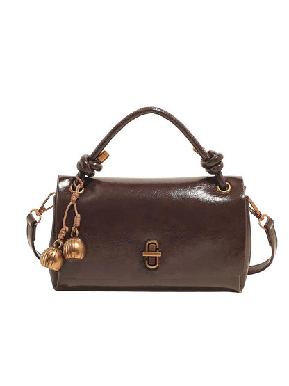 Niche Design Retro Exquisite Flap Handbag with Elegant Textured Finish, Large-Capacity Classic Personalized Crossbody Bag, Crossbody Fashion Bag, Fashionable Bag, Casual Shoulder Bag Suitable for Daily Commuting, Work and Gatherings, Casual Crossbody Bags
