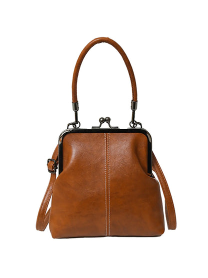 Retro style crossbody bag, fashionable and exquisite clip on bag, casual multifunctional handheld crossbody bag, lightweight and easy to carry, suitable for daily commuting, shopping, dating