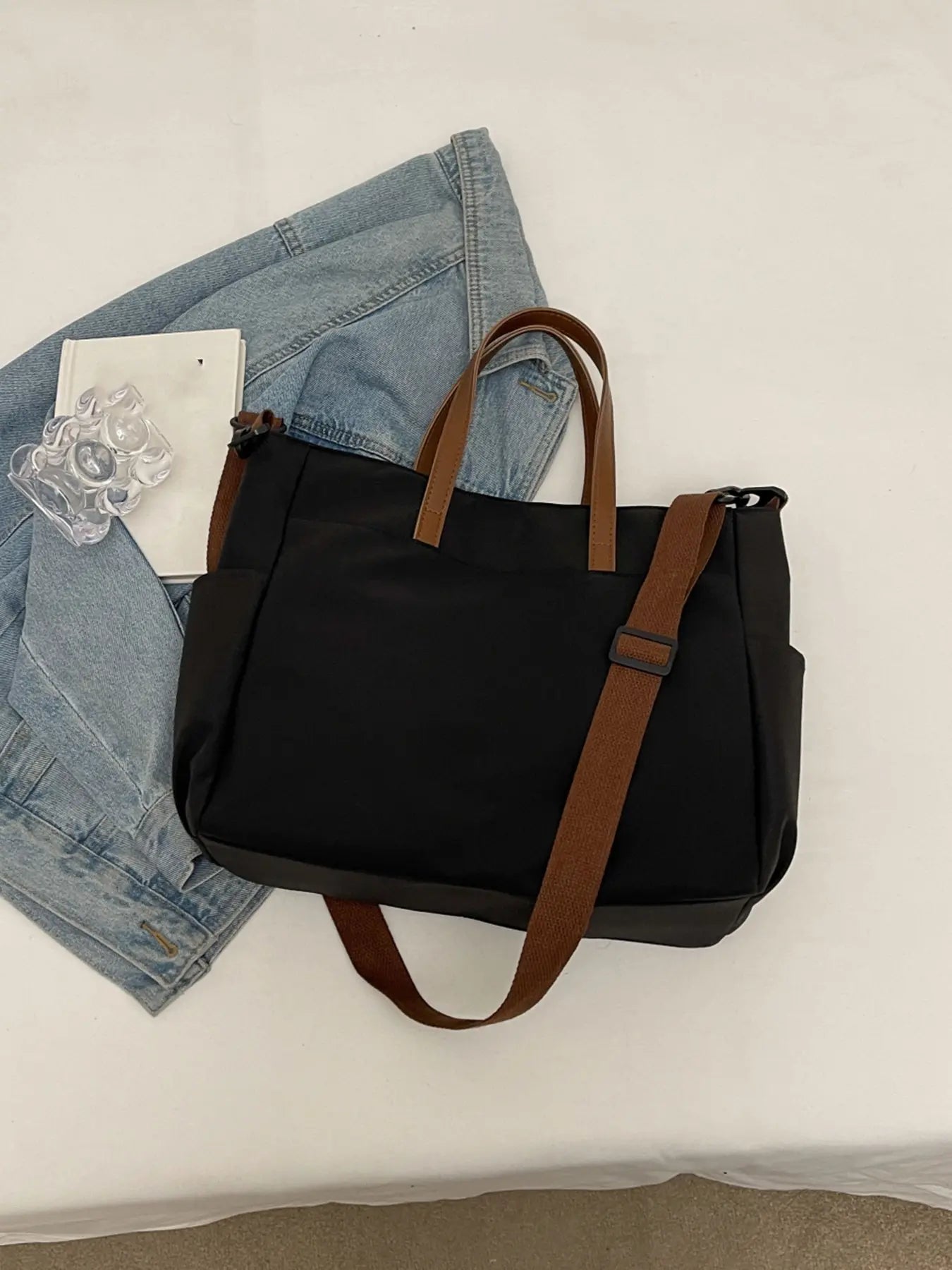 Large Capacity Minimalist Shoulder Bag, Casual Versatile Computer Crossbody Bag, Casual Commuter Bag, All-match Tote Bag for Going Out, Dating, Shopping, Office, Class, Casual Messenger Bags, Handbag Shoulder Bag, Crossbody Shoulder Purse