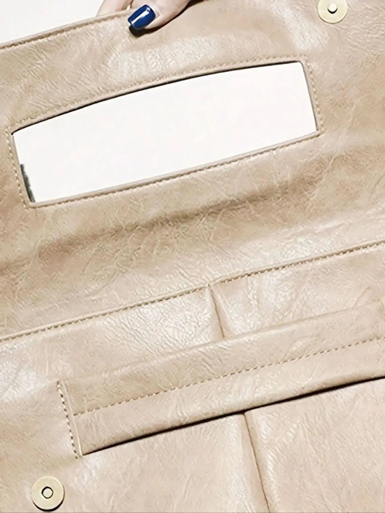 Fashionable textured clutch, soft leather shoulder crossbody bag with sleeve, casual and versatile shoulder envelope bag, simple and atmospheric shoulder crossbody bag, suitable for daily matching and other scenarios, Crossbody Clutch Purse