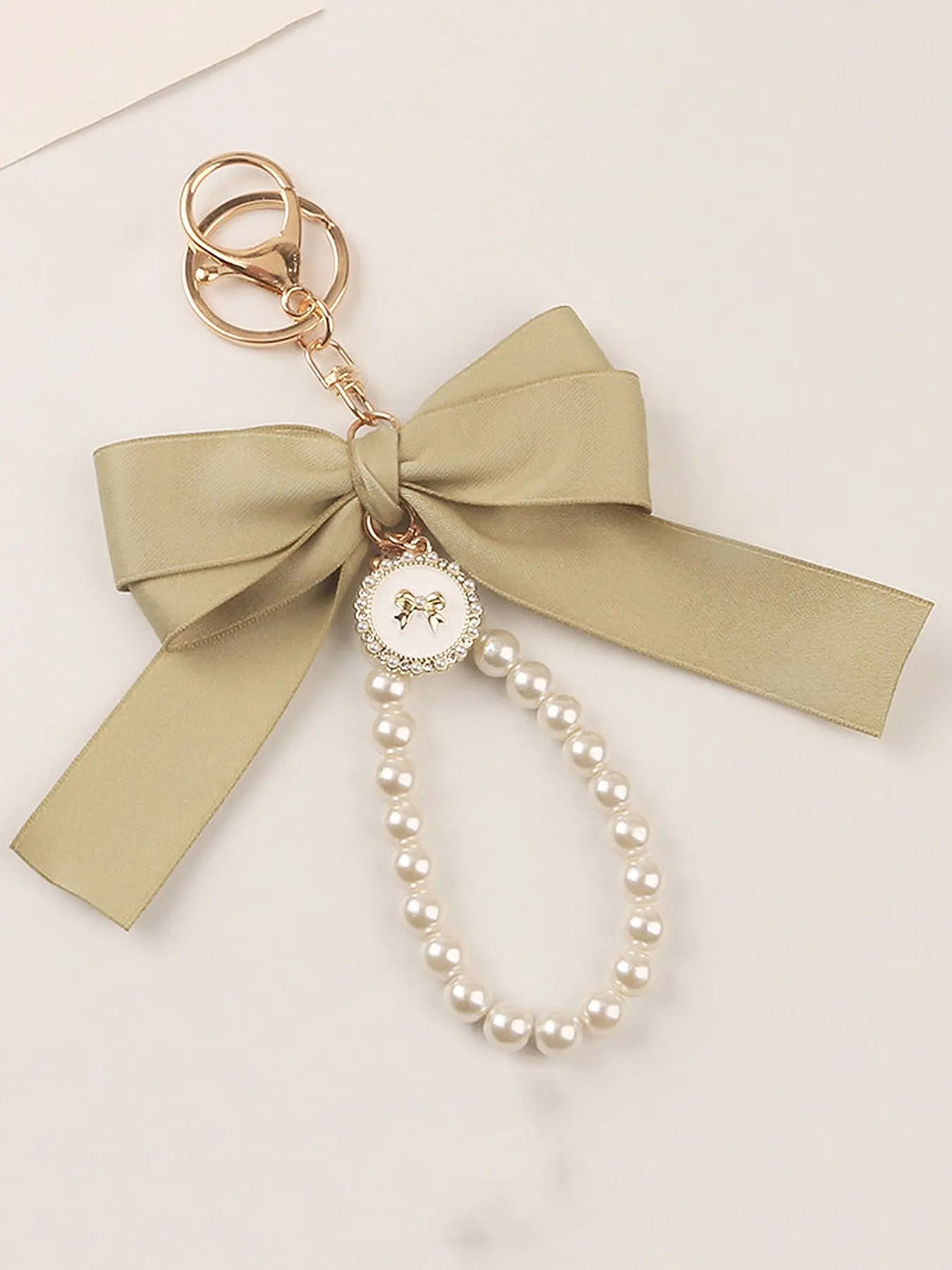 Women's Elegant Bowknot Design Bag Charm, Cute Trendy Bag Keychain, Fashionable Bag Decoration for Daily Use & Car Key Decoration, Keychain for Bags, Stylish Keychain, Cute Keychain Accessory