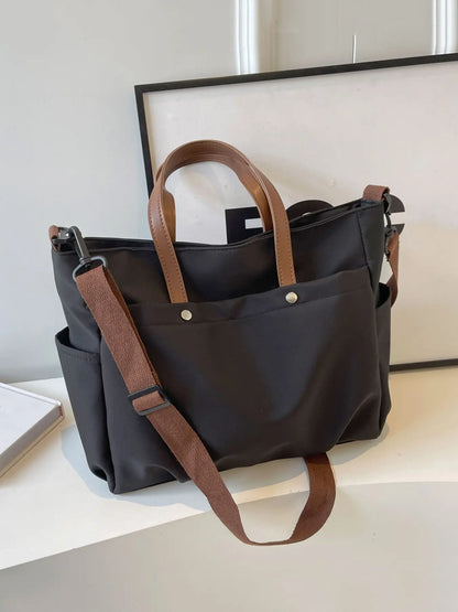 Large Capacity Minimalist Shoulder Bag, Casual Versatile Computer Crossbody Bag, Casual Commuter Bag, All-match Tote Bag for Going Out, Dating, Shopping, Office, Class, Casual Messenger Bags, Handbag Shoulder Bag, Crossbody Shoulder Purse