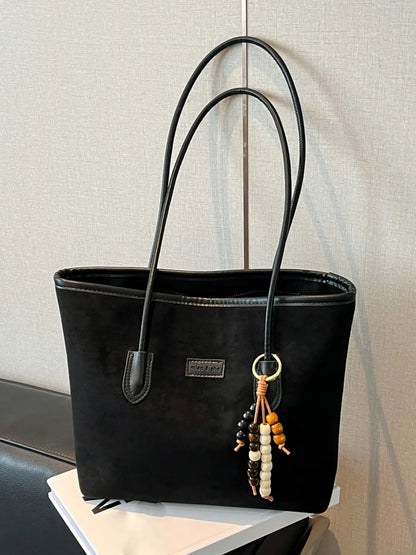 Valentine's Day Gift Women's Elegant Floral Bow Pattern Handbag, personality versatile Daily Shoulder Bag, simple exquisite Casual Fashion   High quality Daily Commuter Bag, Fashion Crossbody Bags